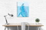 Wallity DC233 Lienzo Decorativo Multicolor 30 x 40 cm